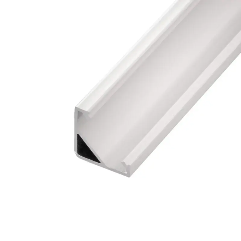 Top Prodej LED profil R6W bílý rohový 16*16, Profil bez krytu 1m