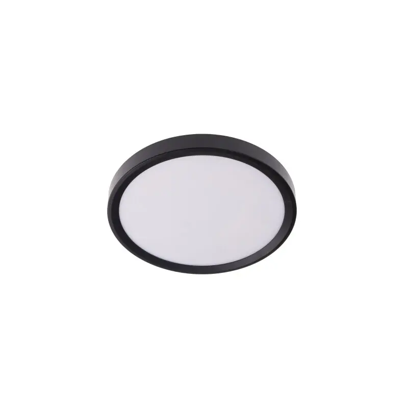 Hit Sezóny LED panel PANKA 18W CCT černé kulaté stropní