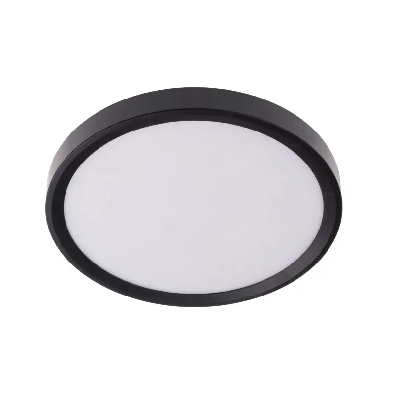 Poslední Šance LED panel PANKA 40W CCT černé kulaté stropní