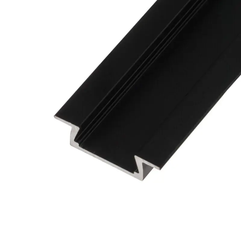 Pouze Dnes LED profil V4C černý mini vestavný, Profil bez krytu 1m