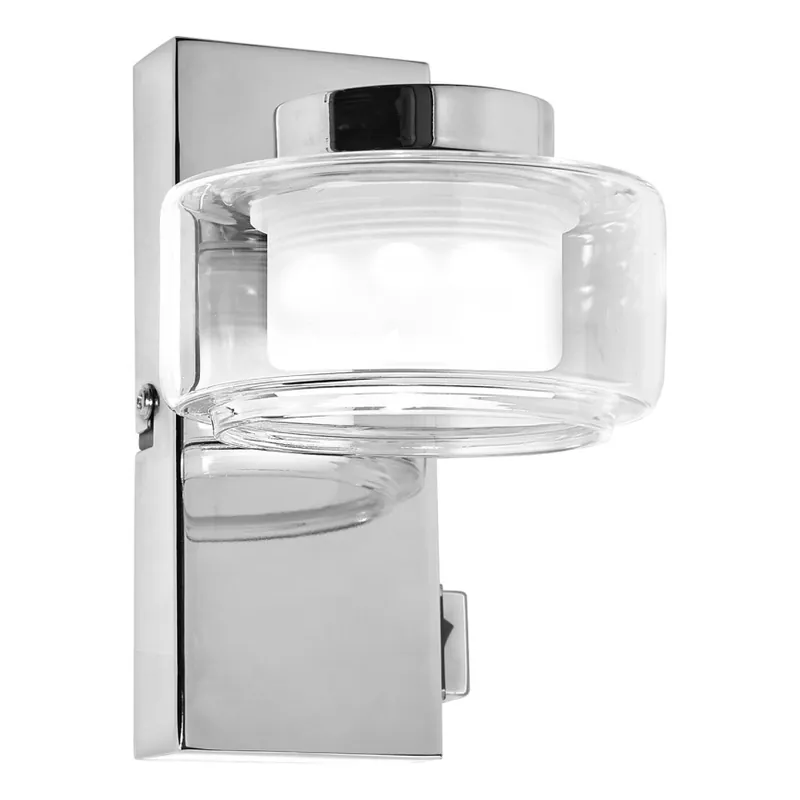 Ledvance - LED Koupelnové nástěnné svítidlo ORBIS FLAME LED/5,5W/230V 3000/4000K IP44 lesklý chrom Expresní Doručení