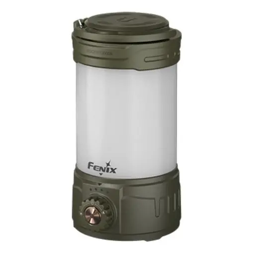 Speciální Cena Fenix CL26RPROOLI - LED Stmívatelná přenosná nabíjecí lampa LED/USB IP66 650 lm 408 h 5000 mAh zelená