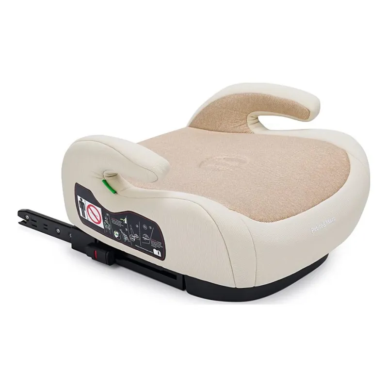 PETITE&MARS - Podsedák do auta OPTIMUS PRO i-Size 125-150 cm (22-36 kg) béžová Cenový Hit
