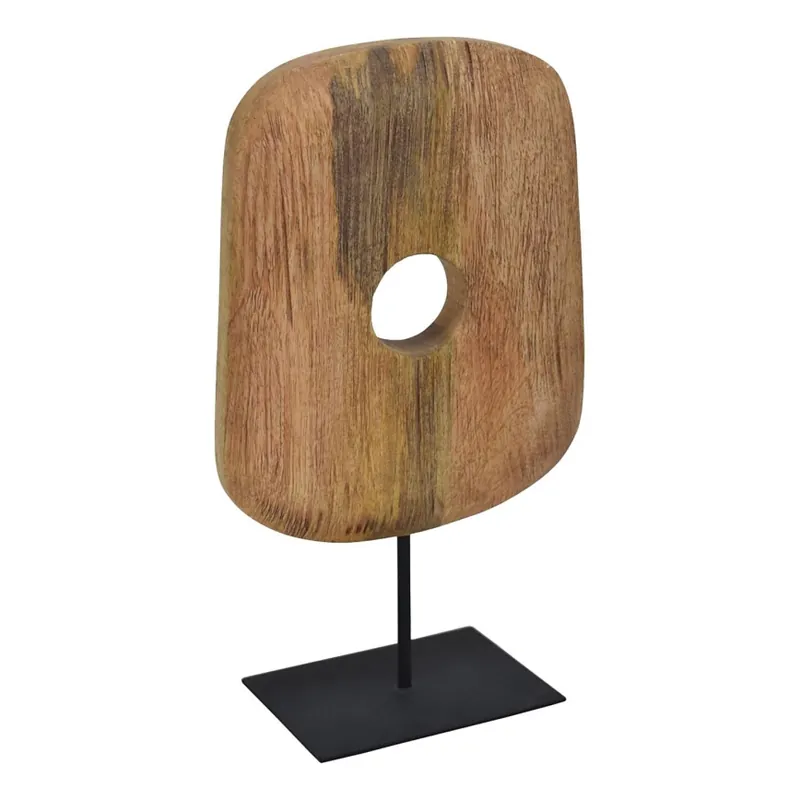 Eglo - Dekorace 33,5x25 cm dřevo/kov Nová Kolekce