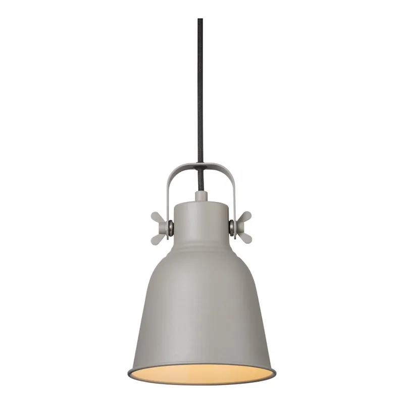 Nordlux - Lustr na lanku ADRIAN 1xE27/25W/230V pr. 16 cm šedá Značkový