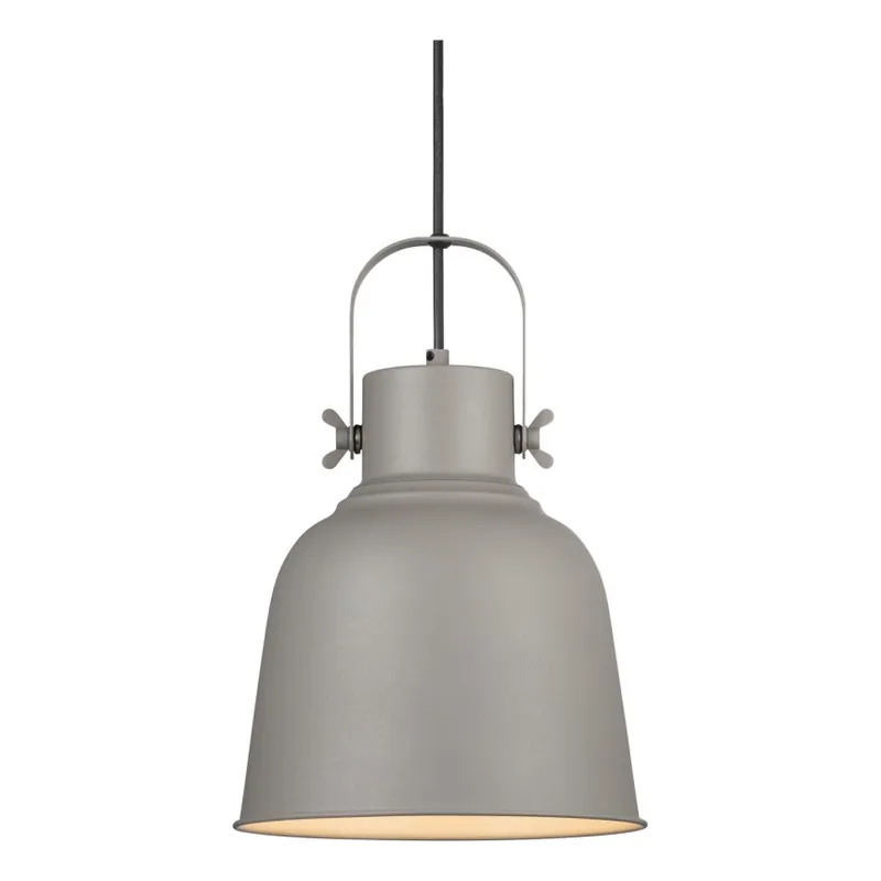 Super Cena Nordlux - Lustr na lanku ADRIAN 1xE27/25W/230V pr. 25 cm šedá