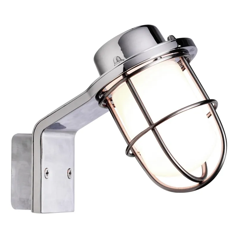 Nordlux - Venkovní nástěnné svítidlo MARINA 1xG9/40W/230V IP44 lesklý chrom Výprodej