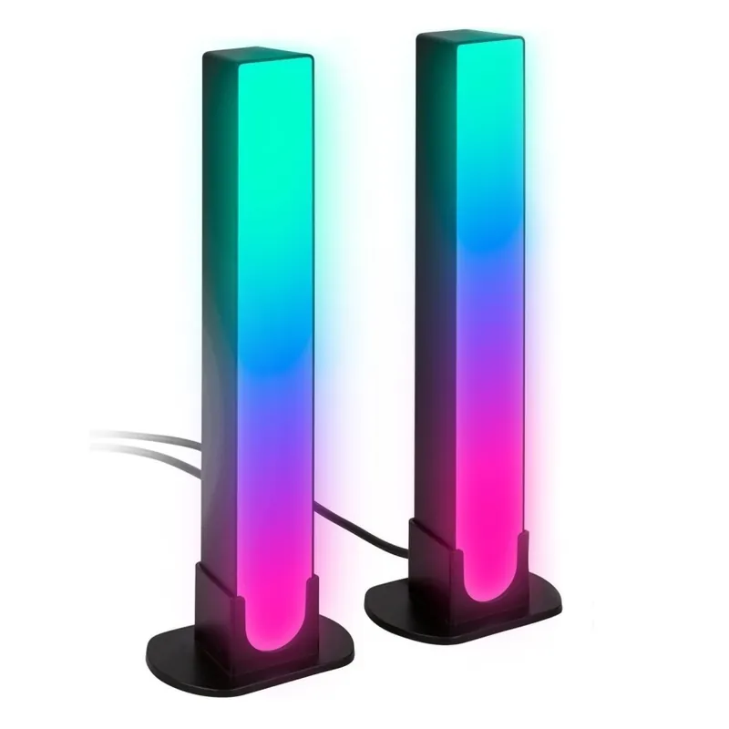 Objednat Nyní Brilo - SADA 2x LED RGBIC Stmívatelná stolní lampa LED/12W/230V 3000-6500K Wi-Fi Tuya
