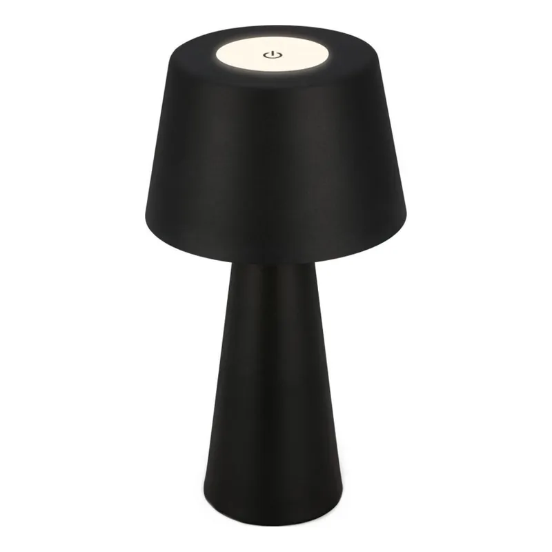 Brilo - LED Stmívatelná nabíjecí venkovní stolní lampa LED/3,5W/5V IP44 černá Cenová Bomba