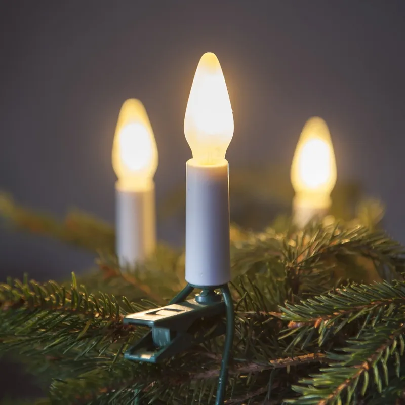 LED Venkovní řetěz FELICIA FILAMENT 20xE10 19m bílá/teplá bílá IP44, Vyrobeno v ČR Jen Po Omezenou Doba