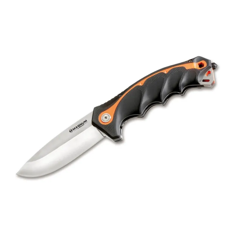 Tovární Cena Böker - Kapesní nůž Magnum Chainsaw Attendant Satin 22,3 cm
