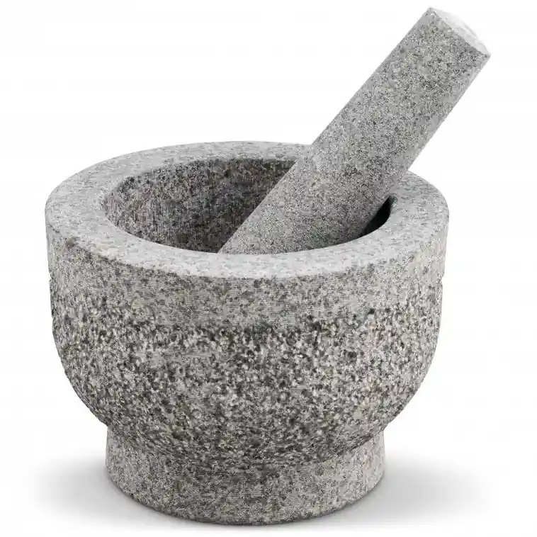 Sezónní Sleva Cole&Mason - Granitový hmoždíř s tloučkem GRANITE pr. 15 cm žula/šedá