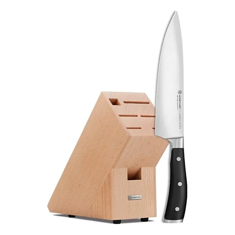 Sleva Wüsthof - Kuchyňský nůž kuchařský CLASSIC IKON 20 cm ve stojanu buk