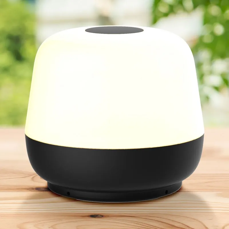 LED Stmívatelná dotyková venkovní stolní lampa SAMBA LED/1,2W/5V USB 1200 mAh IP44 černá Poslední Šance