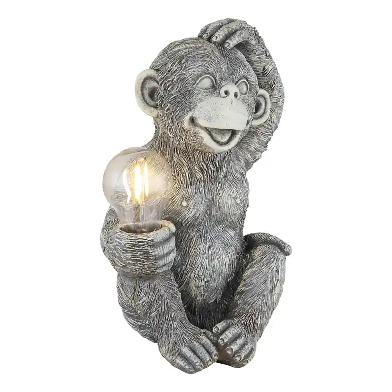 Globo - LED Solární dekorace LED/0,02W/3V IP44 opice Poslední Šance