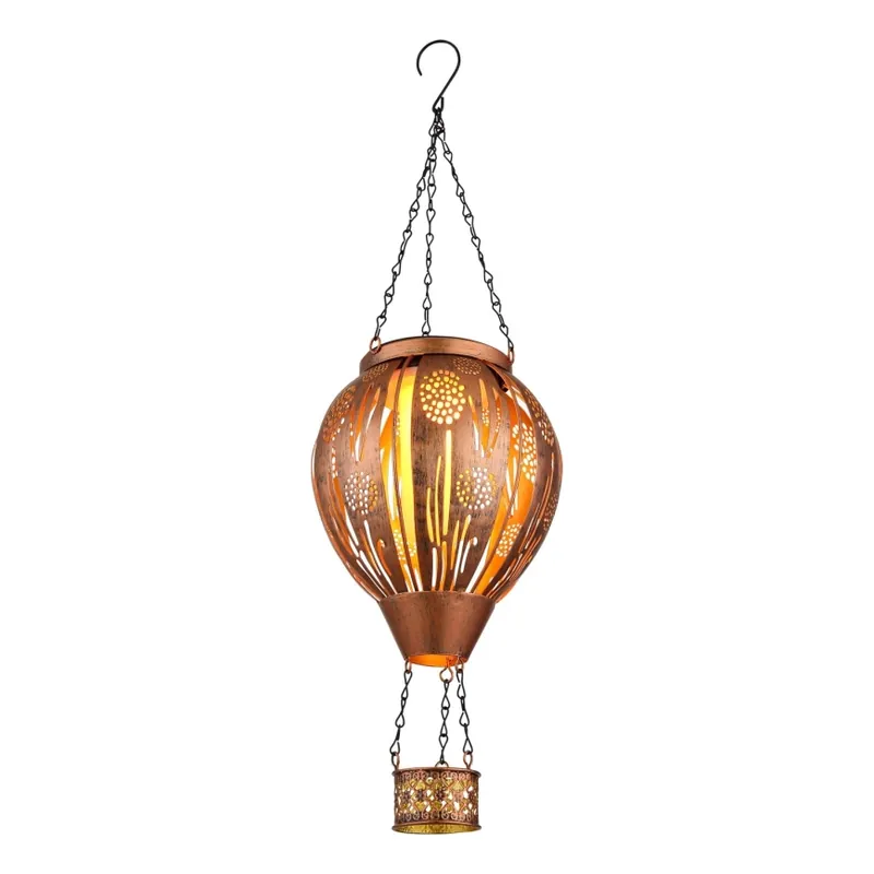 Globo - LED Závěsná solární dekorace 12xLED/0,02W/3V IP44 300 mAh létající balón Omezená Nabídka