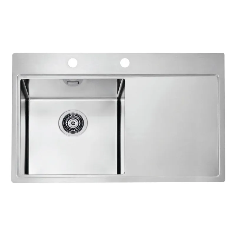 Levný ALVEUS 1103610 - Kuchyňský dřez PURE 79x52,5 cm satin, levý