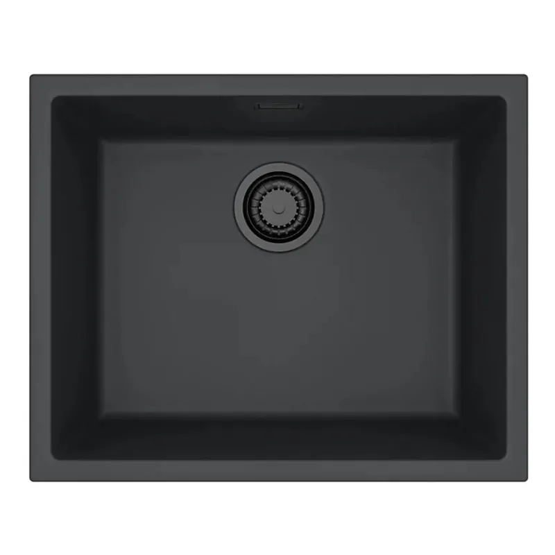 Sleva ALVEUS 1150057 - Kuchyňský dřez OMNI 55x45 cm granit/černá