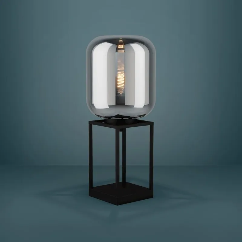 Eglo - Stolní lampa 1xE27/40W/230V kouřová Sezónní Sleva