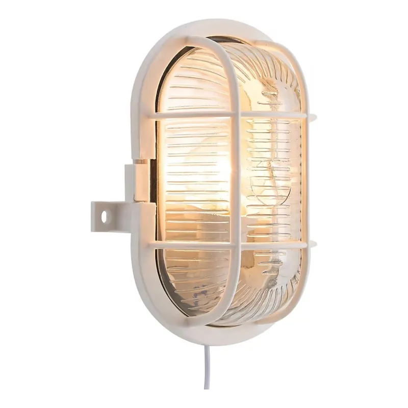 Nordlux - Venkovní nástěnné svítidlo SKOTLAMPE 1xE27/60W/230V IP44 bílá Akce