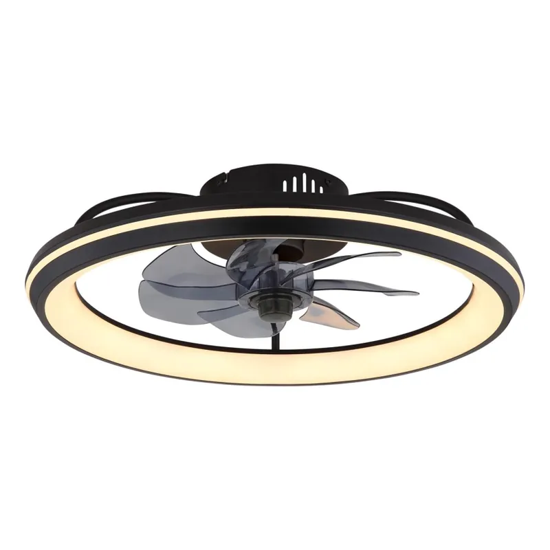 Značkový Globo - LED Stmívatelný stropní ventilátor LED/40W/230V 3000-6500K + dálkové ovládání