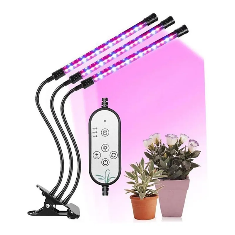 LED Stmívatelná stolní lampa s klipem pro pěstování rostlin LED/12W/5V Dokud Zásoby Vydrží