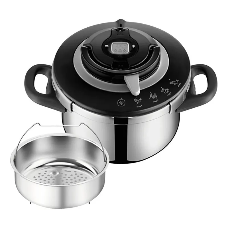 Přímo Od Výrobce Tefal - Tlakový hrnec 4,5 l CLIPSO+ CHEF nerez