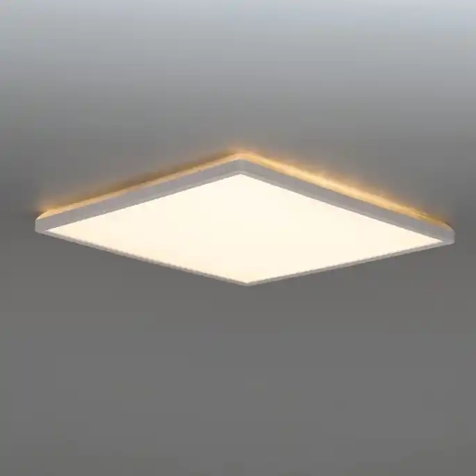 Koupit Online LED Koupelnové svítidlo se senzorem pohybu a soumraku NIVERA LED/18W/230V IP54 3000/4000/6000K 30x30 cm bílá + dálkové ovládání