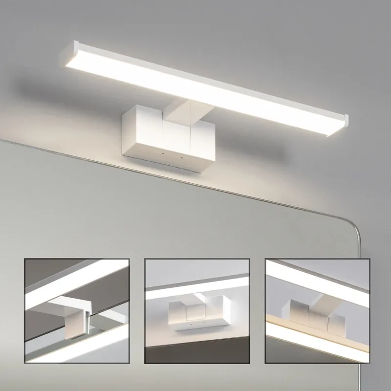 Brilagi - LED Koupelnové osvětlení zrcadla 3v1 VESTRA LED/8W/230V 40 cm IP44 bílá Dokud Zásoby Vydrží