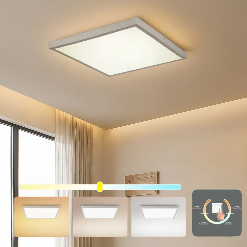 Brilagi - LED Koupelnové stropní svítidlo FRAME LED/50W/230V 3000/4000/6000K 60x60 cm IP44 stříbrná Koupit Online