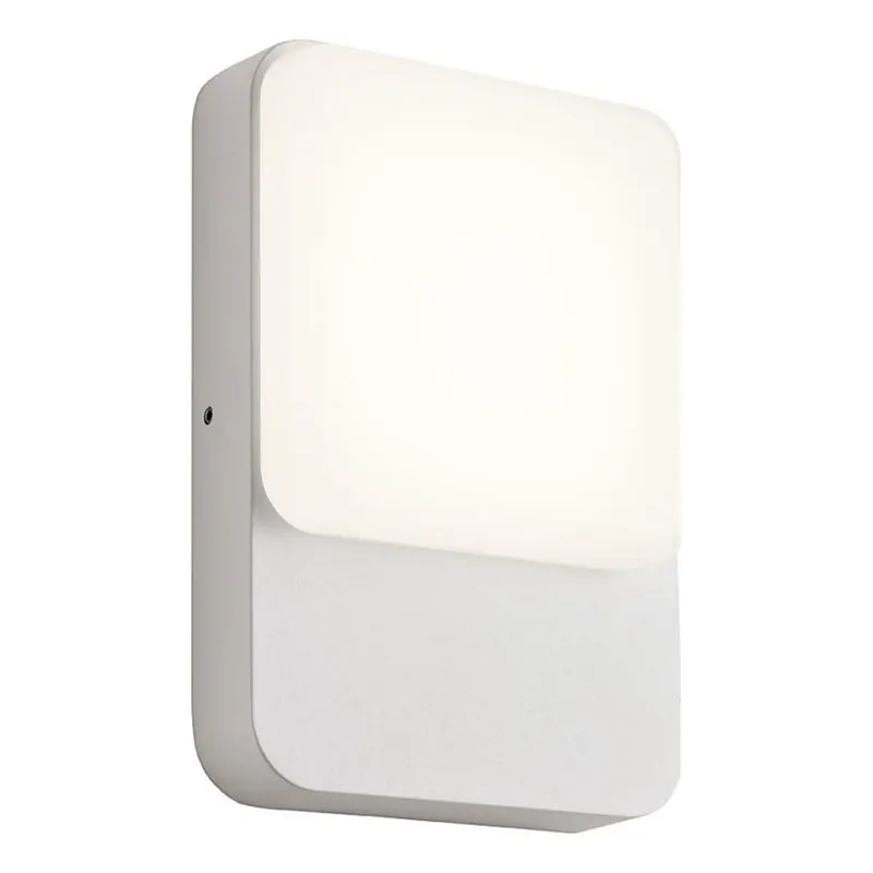 Bezpečná Platba Redo 90128 - LED Venkovní nástěnné svítidlo COLIN LED/9W/230V 4000K IP54 bílá