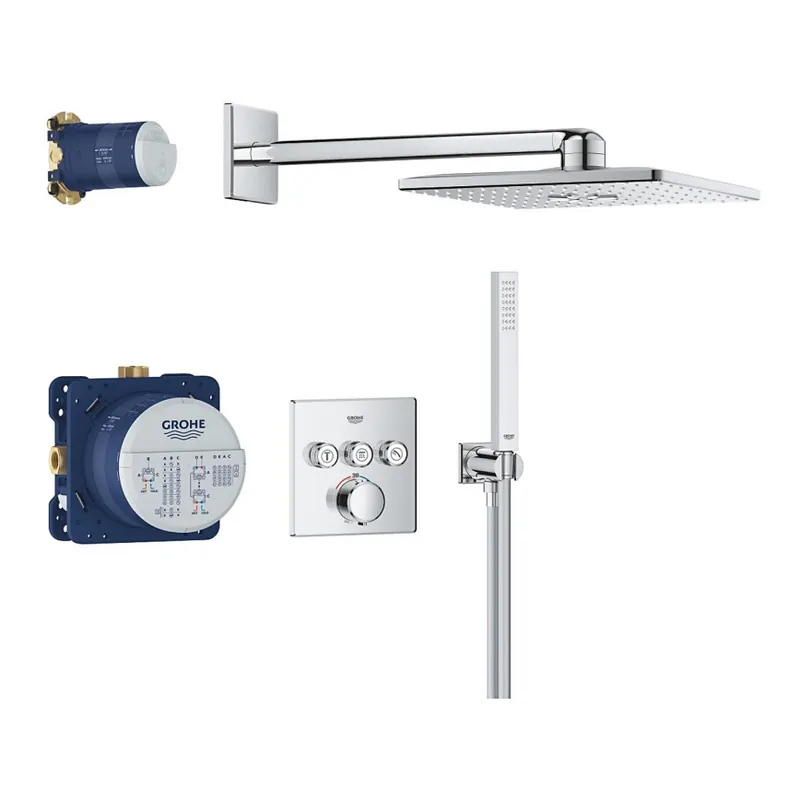 Nová Kolekce GROHE 34875000 - Sprchový systém PRECISION SMARTCONTROL 310 mm lesklý chrom
