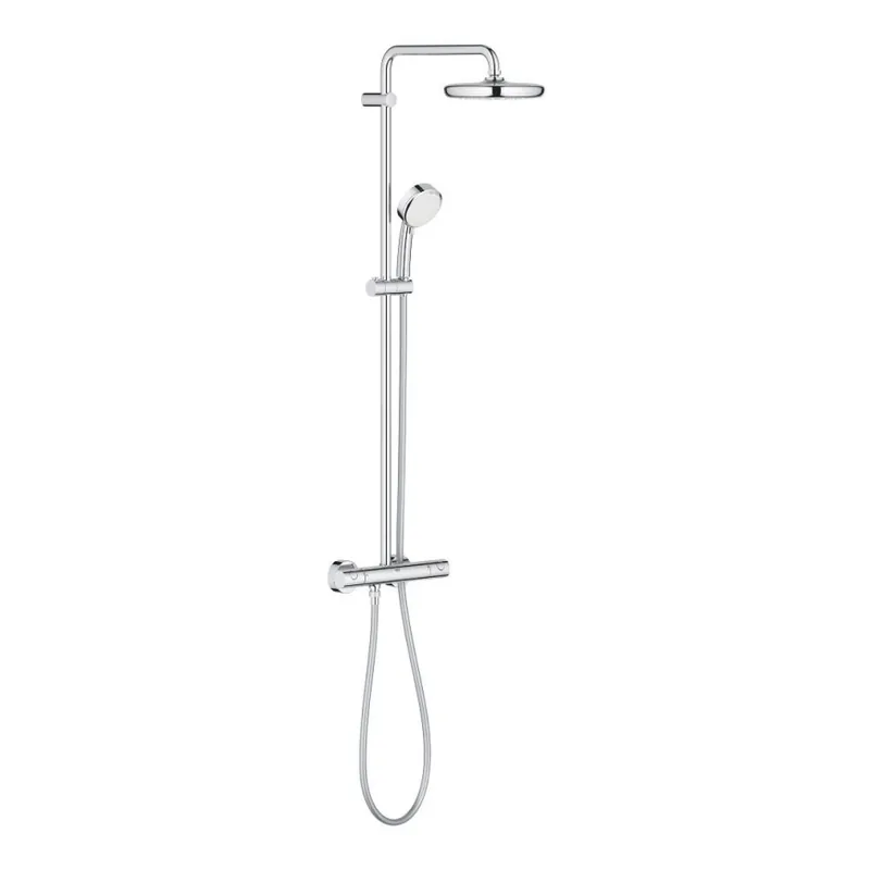 Expresní Doručení GROHE 27922001 - Sprchová sada s termostatickou baterií TEMPESTA COSMOPOLITAN 210 lesklý chrom