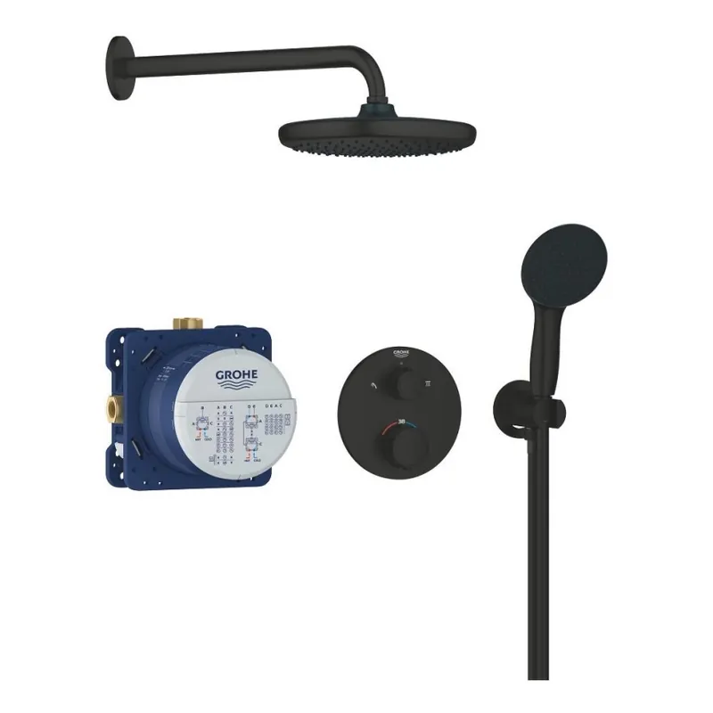 Výprodej GROHE 348832430 - Sprchový set VITALIO START 250 mm černá