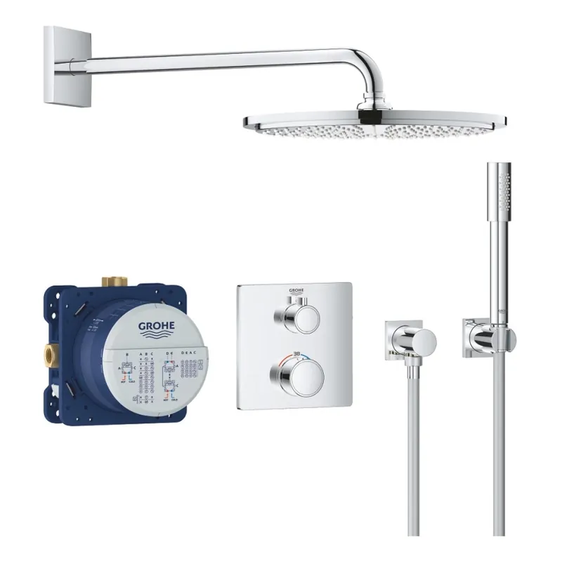 GROHE 34730000 - Sprchový set GROHTHERM RAINSHOWER COSMOPOLITAN 310 422 mm chrom Oblíbený