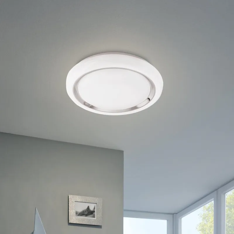 Finální Výprodej Eglo 33254 - LED RGBW Stmívatelné stropní svítidlo CAPASSO-C LED/17W/230V 2700-6500K pr. 34 cm