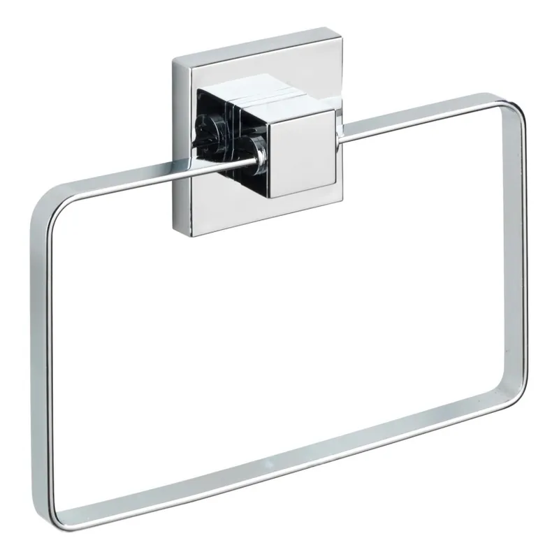WENKO 22689100-Držák ručníků VACUUM-LOC QUADRO ED 18,5x14 cm stříbrná/lesk.chrom Originální