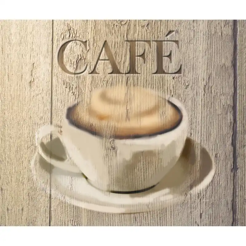 WENKO 2713600100 - Zástěna CAFÉ 60x50 cm pestrobarevná Sezónní Sleva