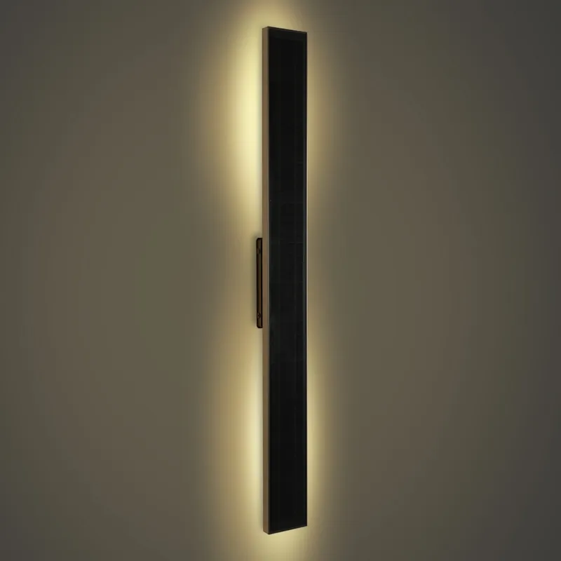 Brilagi - LED Stmívatelné solární nástěnné svítidlo SUN LED/5,5W/3,7V 100 cm 6000 mAh IP44 Nejlepší Volba