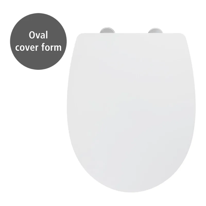 WENKO 24080800-WC sedátko TAVOLA 36,5x45 cm bílá/lesk. chrom Cenový Hit