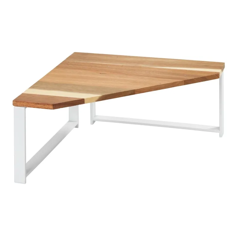 WENKO 53026100 - Polička LOUISA 30x30 cm bílá/hnědá Akce