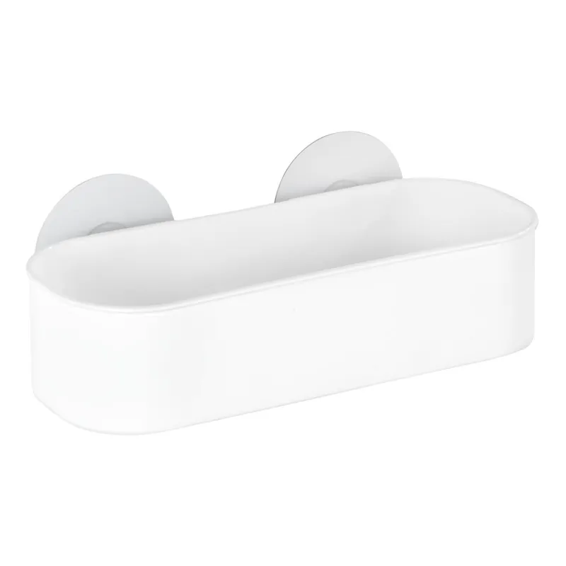 WENKO 21824100-Police OSIMO KUNSTSTOFF 27x12 cm bílá/čirá Horká Nabídka