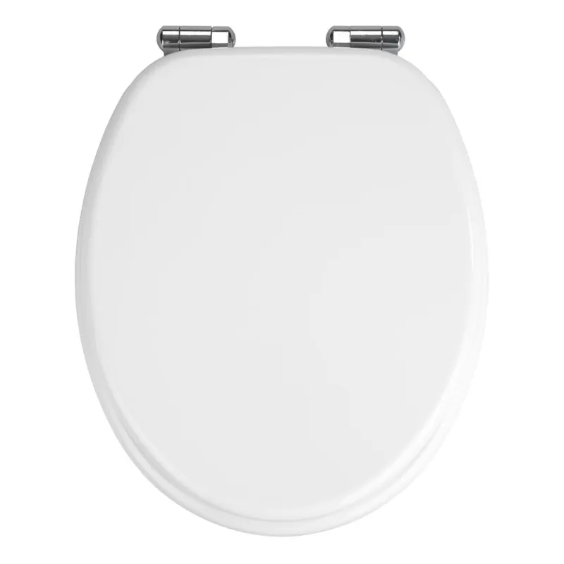 WENKO 22885100-WC sedátko URBIO 36x42,5 cm bílá/stříbrná Autentický