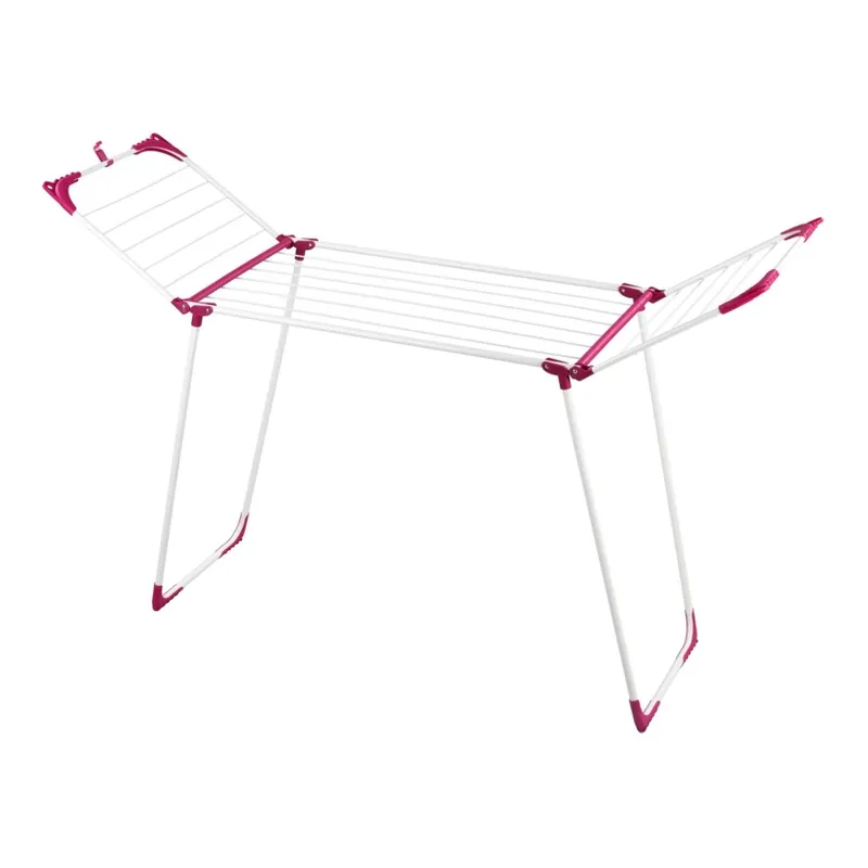 Nízká Cena WENKO 3774021100 - Sušák prádla SUMMER DRY 153x76 cm bílá/růžová