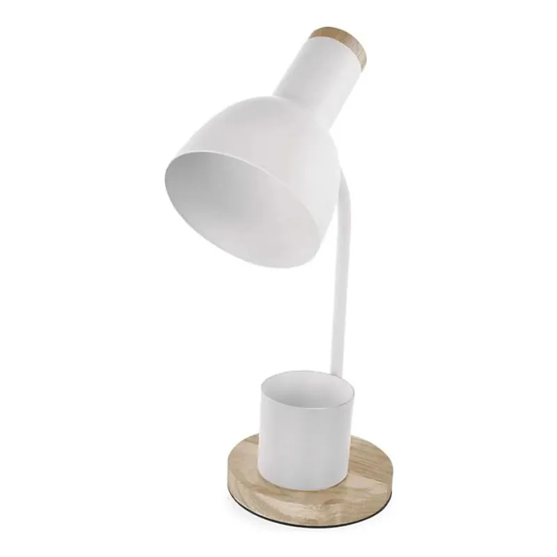 Autentický Stolní lampa POPPY 1xE27/25W/230V bílá