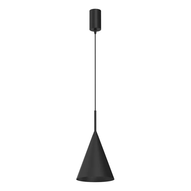 Lustr na lanku CAPITAL 1xGX53/15W/230V pr. 17 cm černá Horká Nabídka