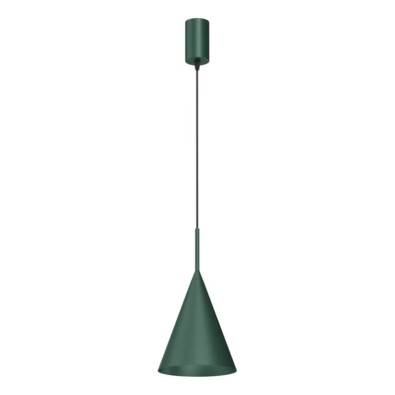 Cenová Bomba Lustr na lanku CAPITAL 1xGX53/15W/230V pr. 17 cm zelená