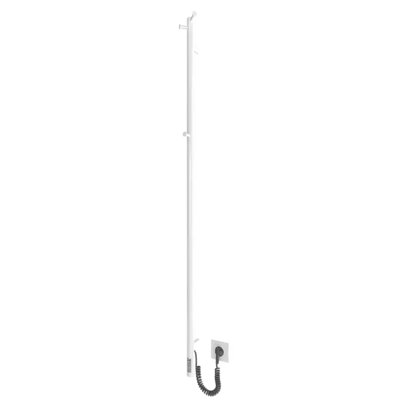 Must-Have Koupelnový radiátor RAY 35W/230V 150x30 cm IP44 nerez/bílá
