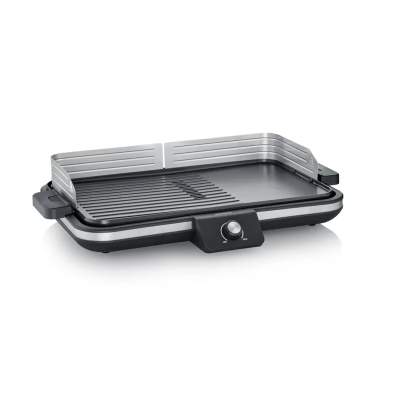 Severin PG 8564 - Stolní elektrický gril 2300W/230V 50x30 cm černá Akční Cena