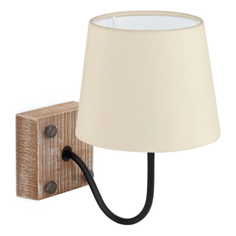 Novinka Eglo 32248 - Nástěnná lampa 1xE14/40W/230V hnědá/béžová